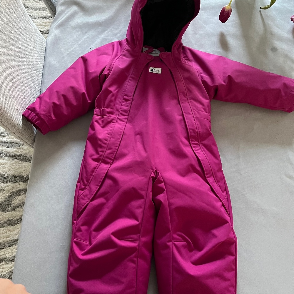 MEC toaster snowsuit 24 months